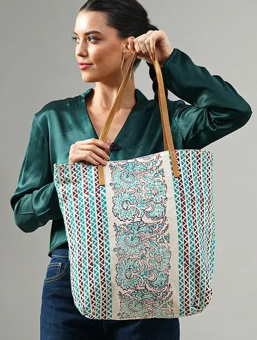 ALBANIA - BLOCK PRINT TOTE BAG