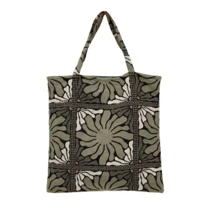 Bambury Zinnia Moss Tote Bag