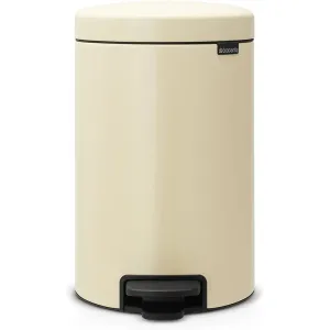 Brabantia NewIcon Pedal Bin 10-12L - Almond