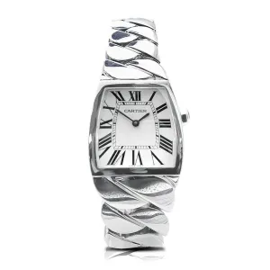 Cartier La Dona de Cartier Steel 28mm Quartz Watch