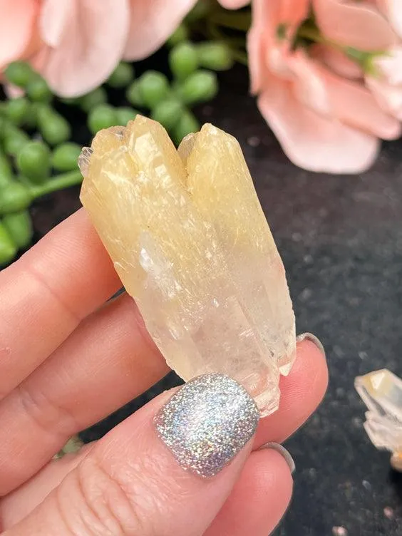 Colombian Mango Quartz