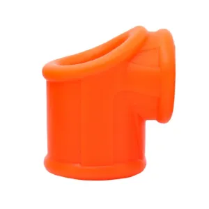 Come Closer Liquid  Silicone Ball Stretcher | Orange | Cock Sling