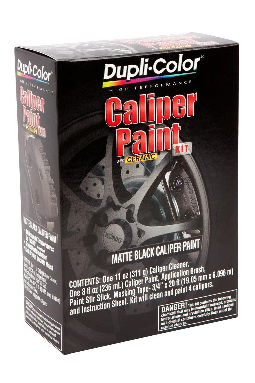 Dupli-Color Caliper Paint Kit - Satin Black, 340g - BCP402 (Pickup Only)