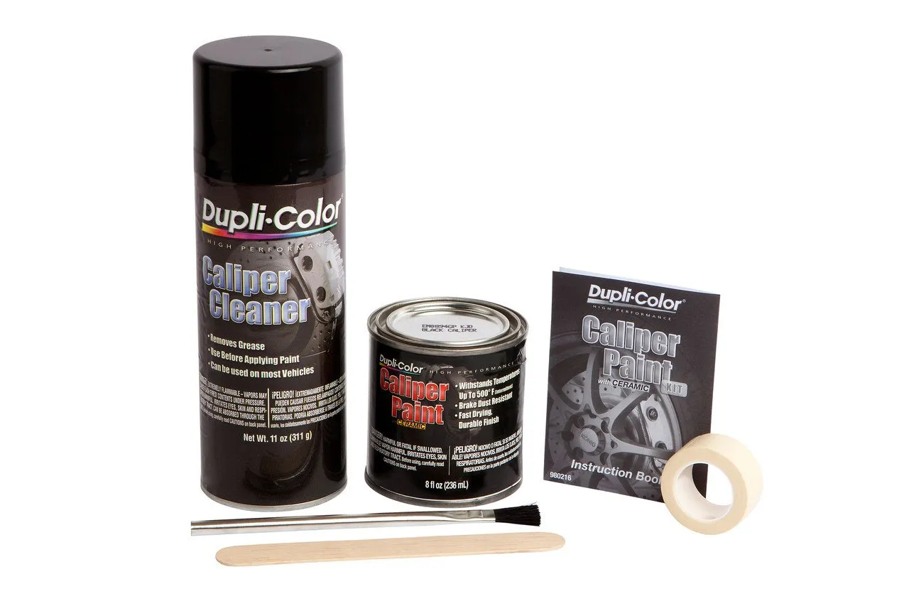 Dupli-Color Caliper Paint Kit - Satin Black, 340g - BCP402 (Pickup Only)