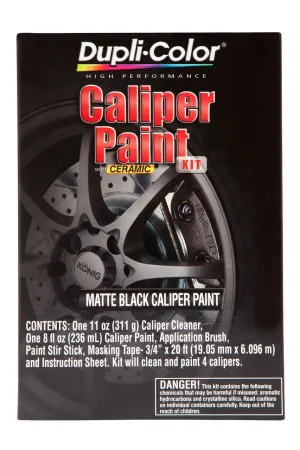 Dupli-Color Caliper Paint Kit - Satin Black, 340g - BCP402 (Pickup Only)