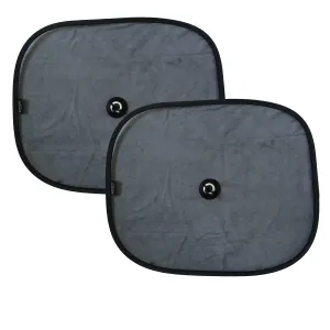 EZIMOOV Car Sun Shade with Window Suction Cup x2