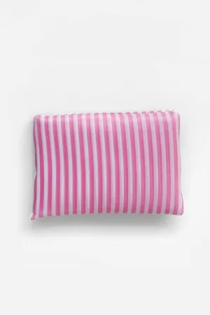 Large Reusable Shopping Bag - Pink Stripe