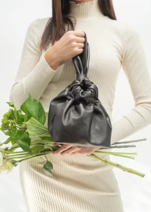 Lemiz - Mariposa Bucket Bag in Chocolate