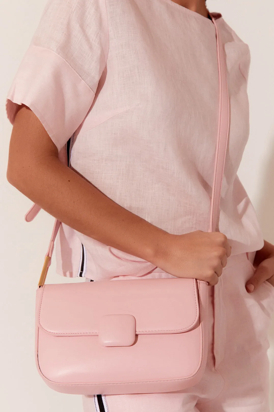 Lolly Pink Crossbody Bag