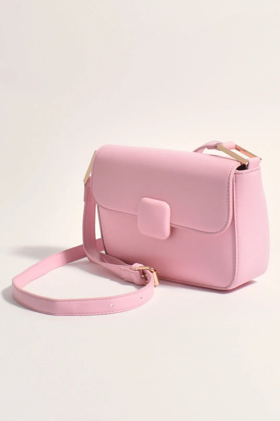 Lolly Pink Crossbody Bag