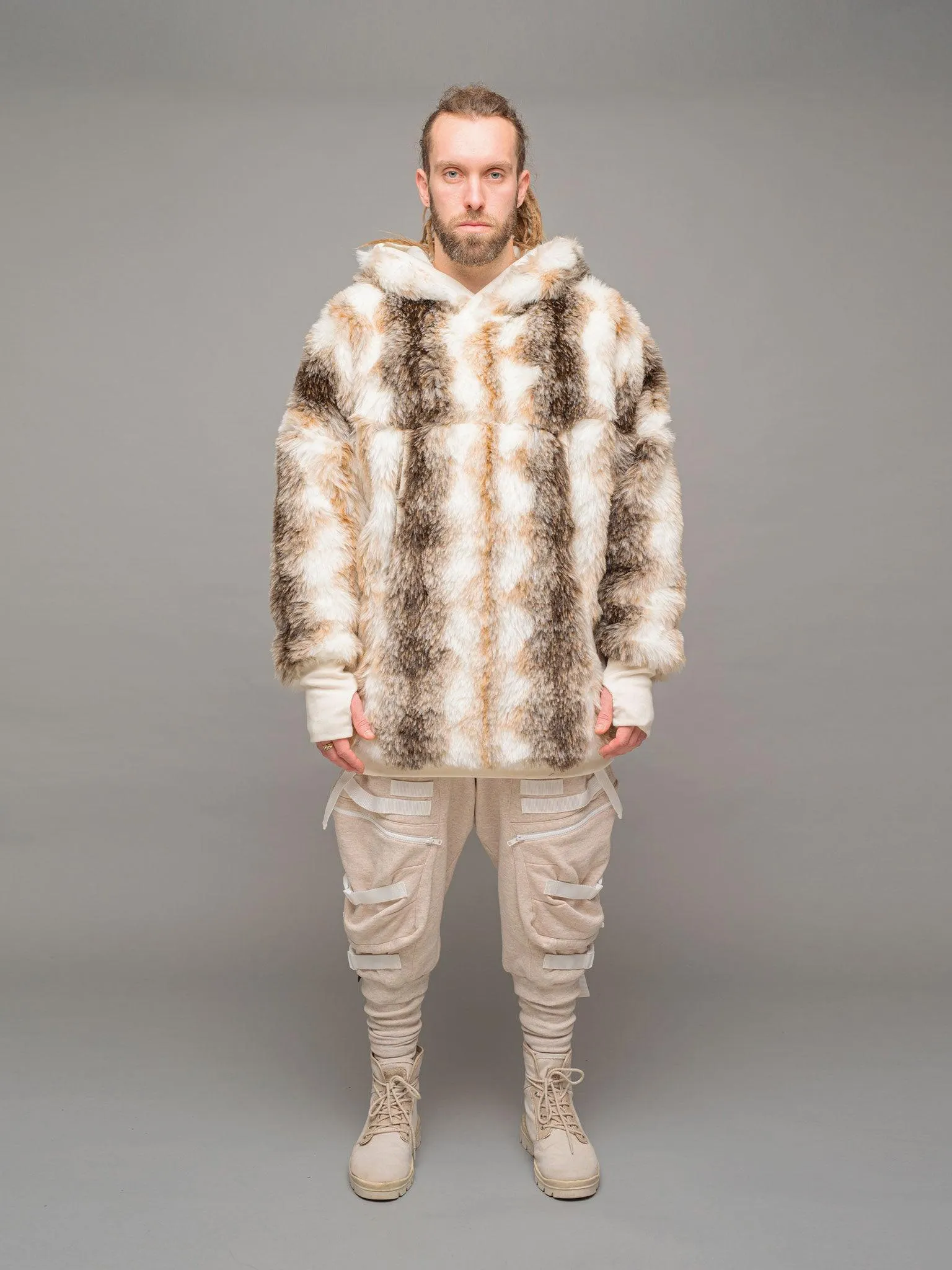 Lycerian Faux Fur Hoodie