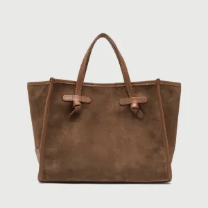 MARCELLA CLUB HANDBAG BS 9752 CM-PL 099 BROWN