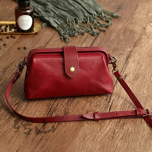 Newest Woman Bags Handmade Genuine Leather Ladies Bag