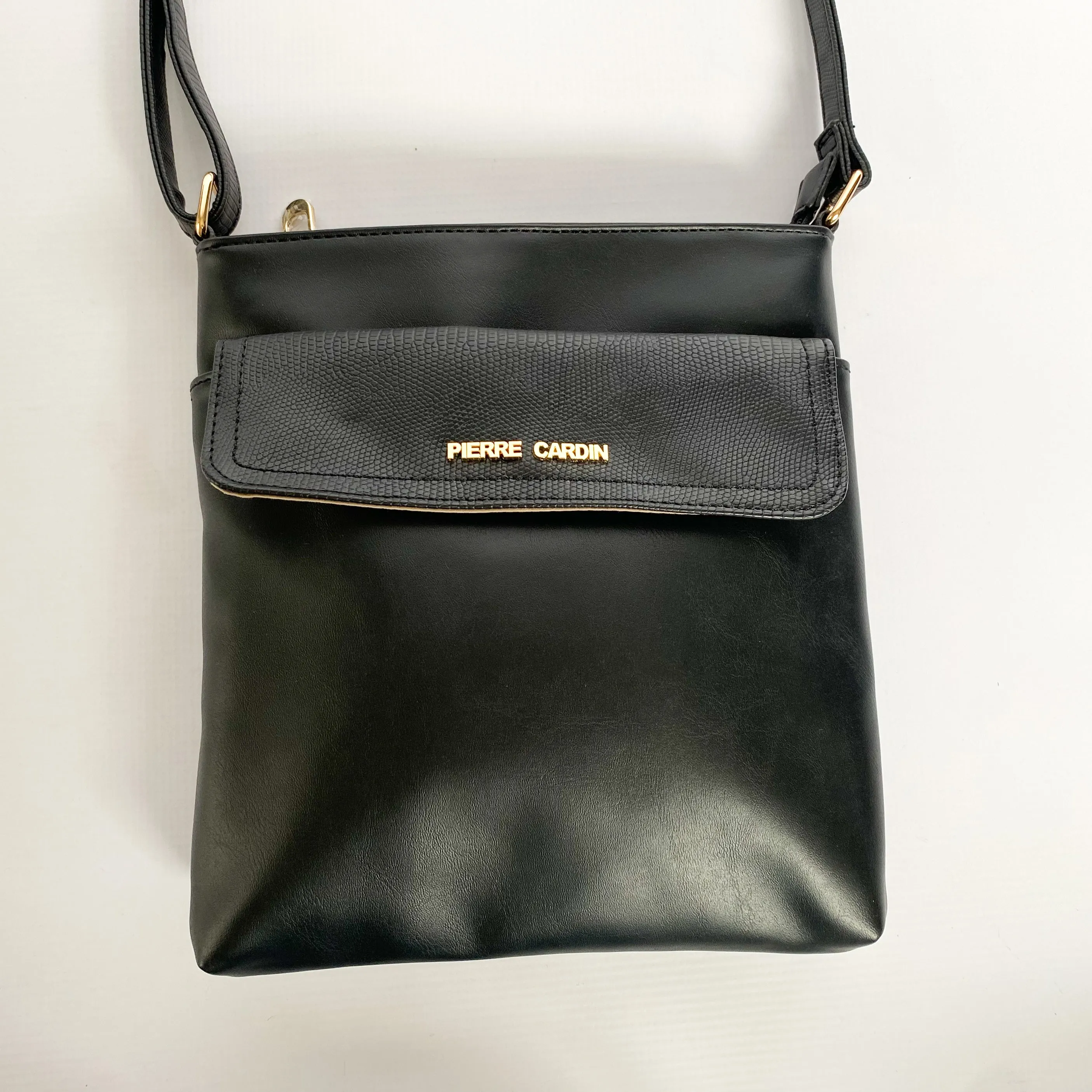 Pierre Cardin black londi crossbody