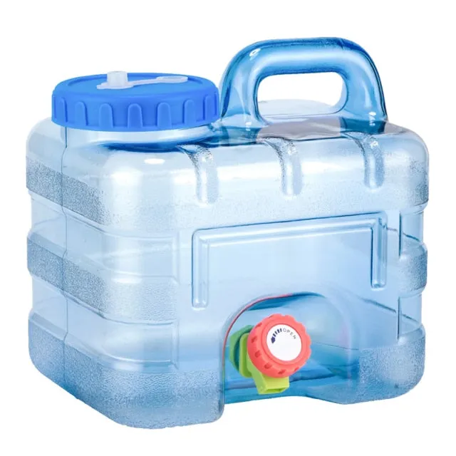 Portable Travel Camping Water Container with Faucet