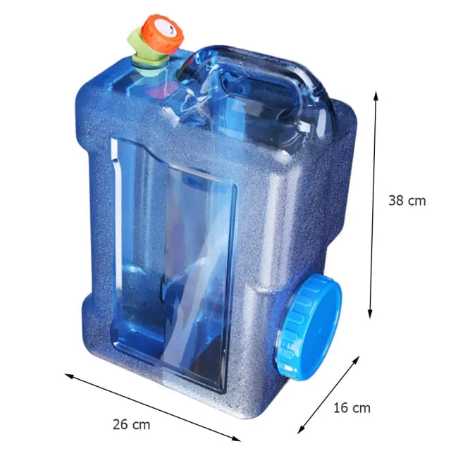 Portable Travel Camping Water Container with Faucet