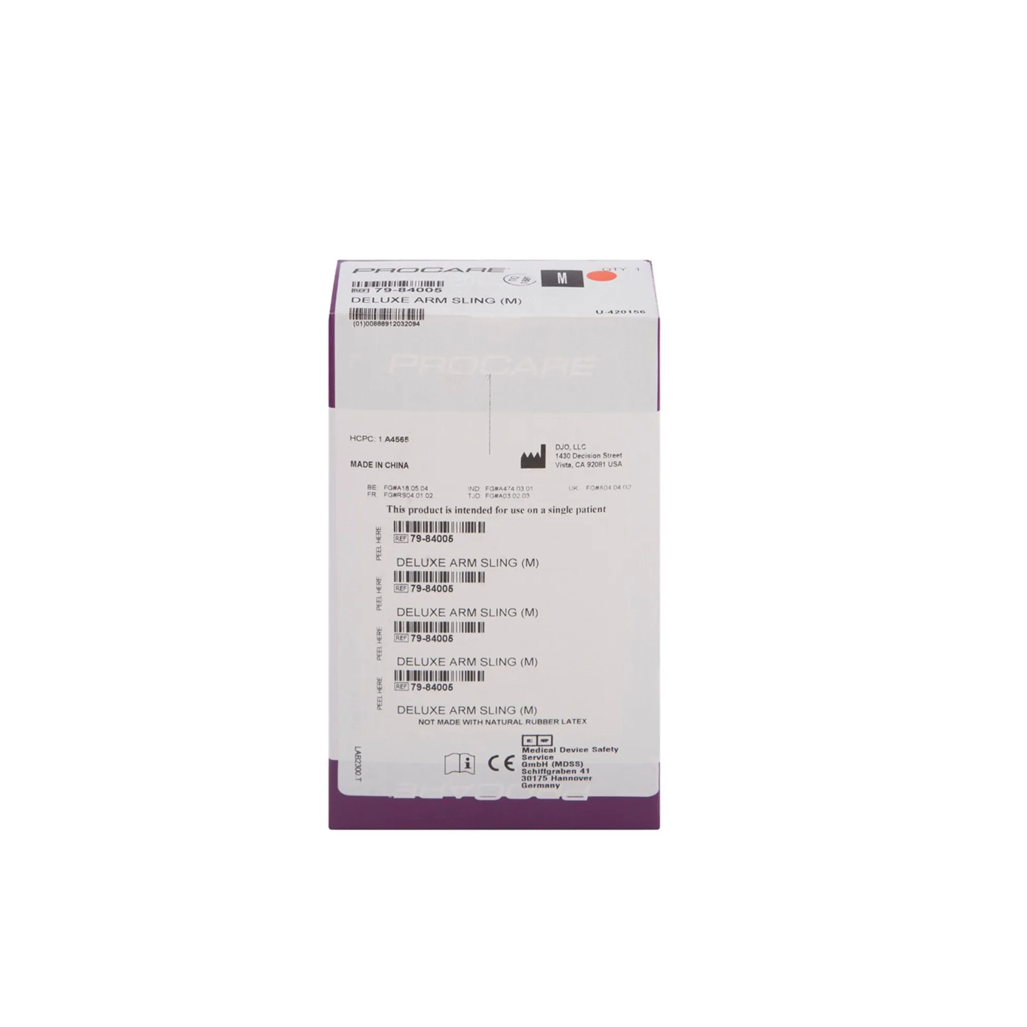 ProCare Deluxe Arm Sling, Contact Closure