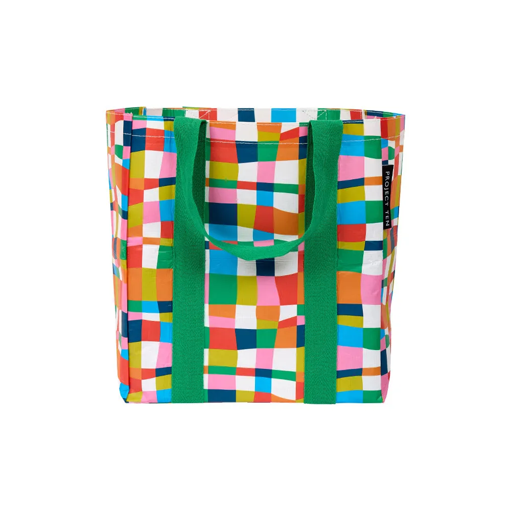 Rainbow Weave Shopper