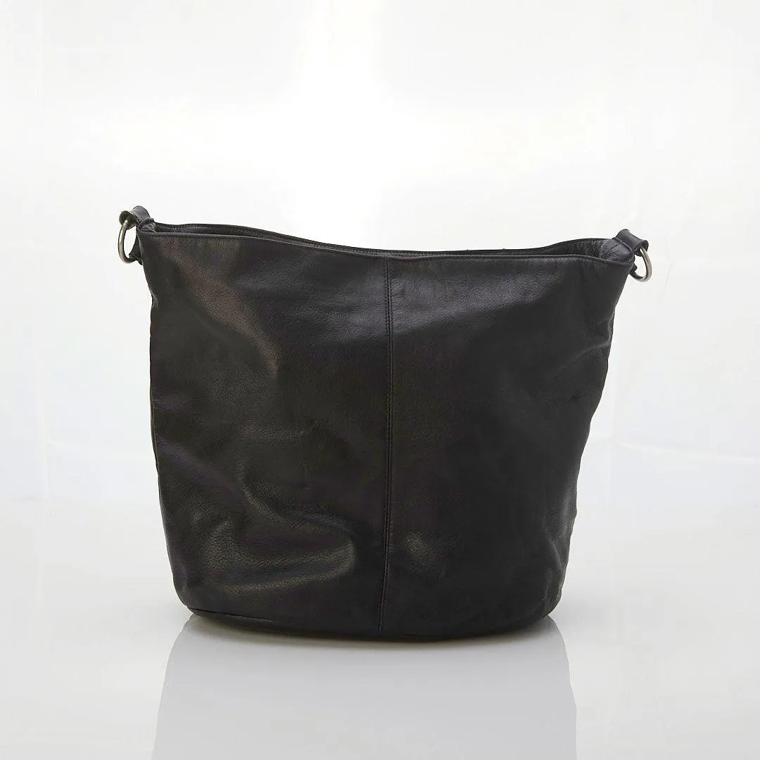 Ralph Lauren Leather Black Handbag