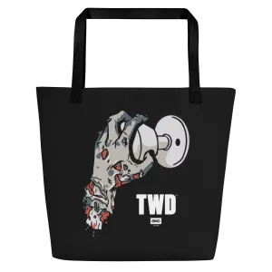 The Walking Dead Doorknob Premium Tote Bag