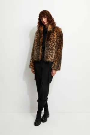 Unreal Fur Wild Cat Jacket